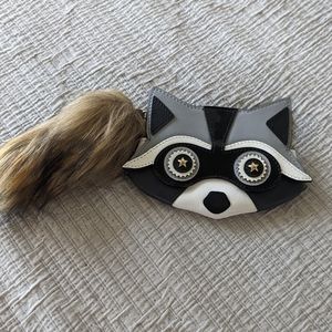 Kate Spade raccoon coin purse